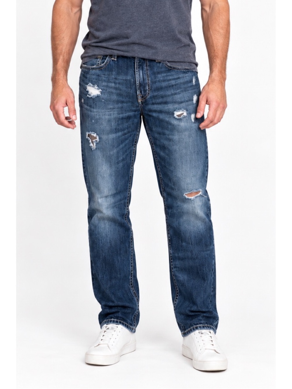 American Eagle Men’s Distressed Relaxed Straight Leg Jeans size 32 waist